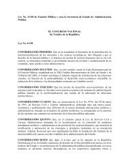 Ley No. 41-08 de FunciÃ³n PÃºblica y crea la SecretarÃ­a de ... - TSS