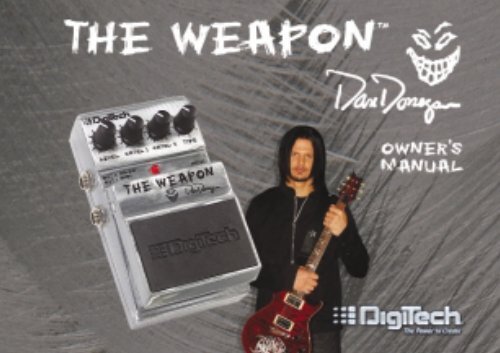 Dan Donegan The Weapon Owner's Manual-English - Digitech
