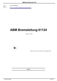 ABM Bremsleitung 61124 - Ratpak