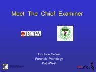 Meet The Chief Examiner - RCPA