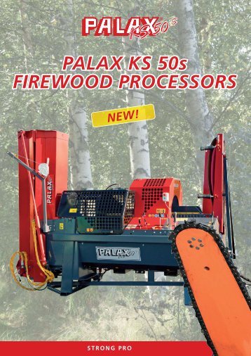 Palax KS50S Firewood Processor - Hakmet
