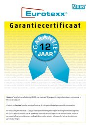 Download het Eurotexx certificaat (PDF) - Milin