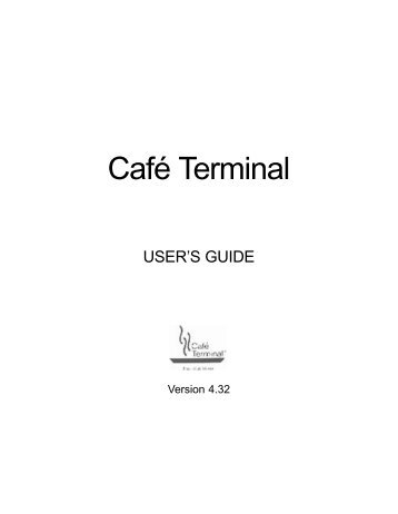 Café Terminal - Rediker Software, Inc.