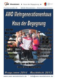 heft2014online - der Awo Wendelstein