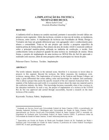 a implantaÃ§Ã£o da teciteca no senai rio do sul - Wiki do IF-SC