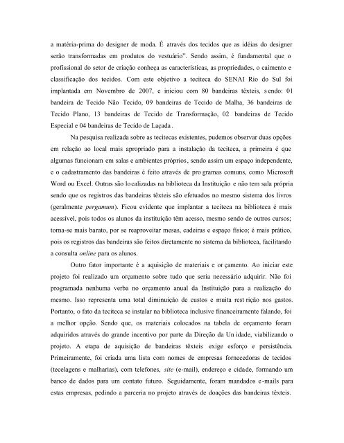 a implantaÃ§Ã£o da teciteca no senai rio do sul - Wiki do IF-SC