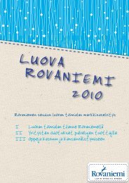 luovan toimialan tilanne rovaniemellä - Luovat alat