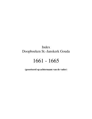 Dopen Gouda Index 1661-1665.pdf - Seniorweb