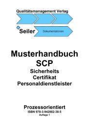 Musterhandbuch SCP