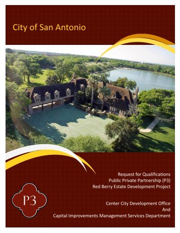 (P3) Red Berry Estate - The City of San Antonio