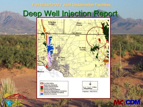 Fort Bliss / EPWU Joint Desalination Facilities