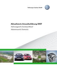 Fahrzeugwerk Zwickau/Mosel - Volkswagen AG