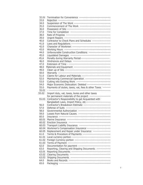 bangladesh power development board tender document for ... - BPDB