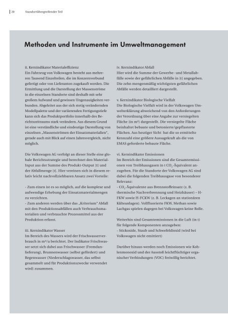 Umwelterklärung 2011 Werk Wolfsburg (1,8 MB) - Volkswagen AG