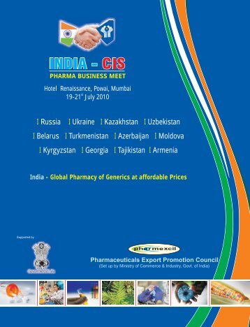 Download Brochure - pharmaceuticals export promotion council of ...