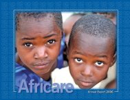 Annual Report 2006 - Africare