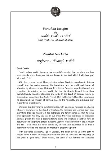 Parashat lech lecha.pdf - Ner Gavriel
