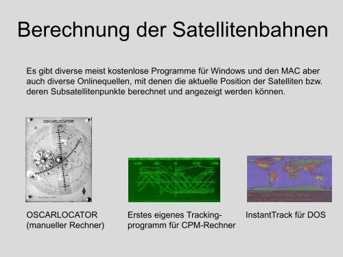 Amateurfunk ÃƒÂ¼ber Satelliten - DD1US