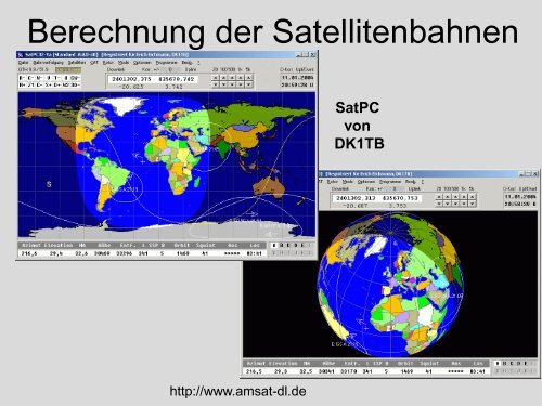 Amateurfunk ÃƒÂ¼ber Satelliten - DD1US