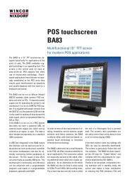 POS touchscreen BA83