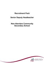 Candidate Recruitment Pack Snr Deputy Headteacher Appt ... - Eteach