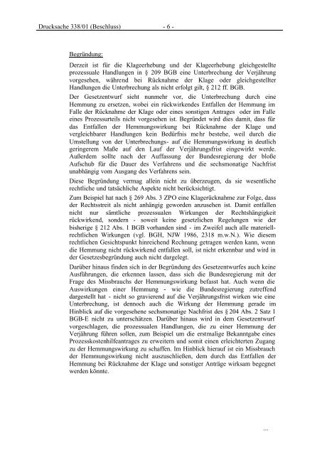 BR-Drucks. 338/01 - Institut fÃ¼r internationales und auslÃ¤ndisches ...