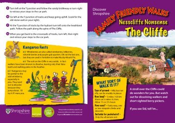 Nesscliffe The Cliffe Family Friendly Walk - Shropshire Council