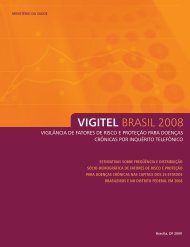 VIGITEL BRASIL 2008 - SEaD