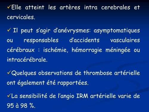 ASPECT IRM DU NEUROBEHCET. A PROPOS DE 34 CAS