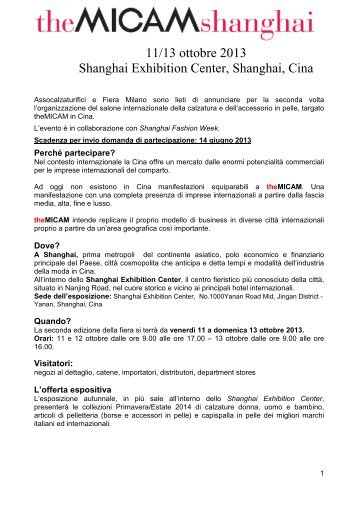 Informazioni Generali