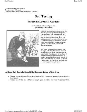 Soil Testing