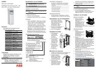 NL / ACS550-01 IP54 QSG Rev E