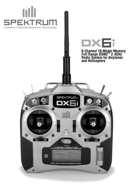 Amazon | spektrum プロポ dx6i スペクトラム 送信機 dxe