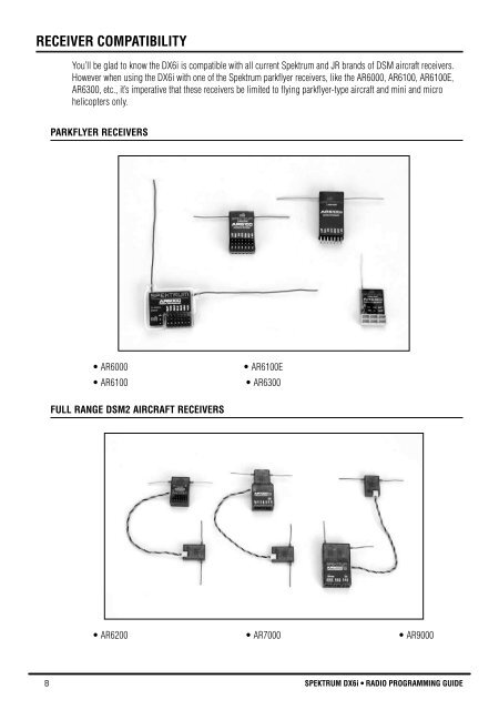 DX6i Manual - Spektrum