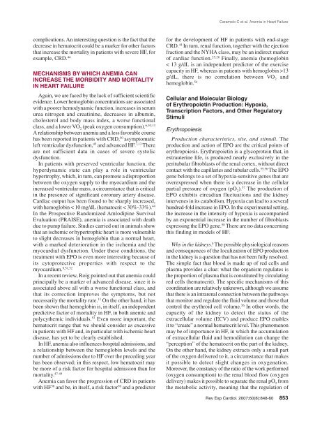 Anemia in Heart Failure: Pathophysiology, Pathogenesis, Treatment ...