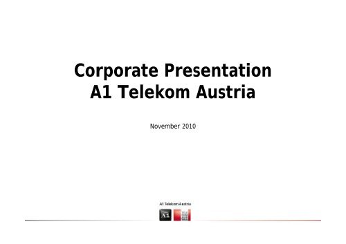 Innovation at A1 Telekom Austria