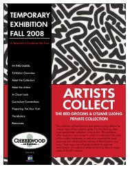 Artists Collect - Cheekwood Botanical Garden and Museum of Art