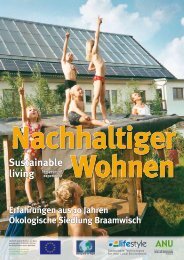 Nachhaltiger Wohnen in der Solarsiedlung ... - ANU Hamburg