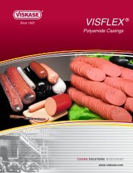 VISFLEX® Polyamide Casings - Viskase