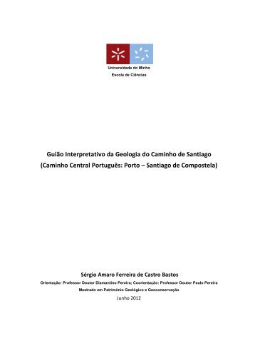 GuiÃ£o Interpretativo da Geologia do Caminho de Santiago ...