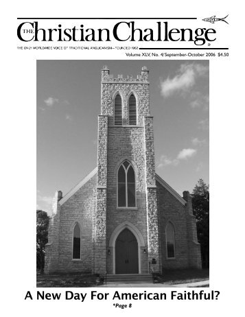 A New Day For American Faithful? - The Christian Challenge