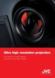 Ultra high resolution projection - Videocation