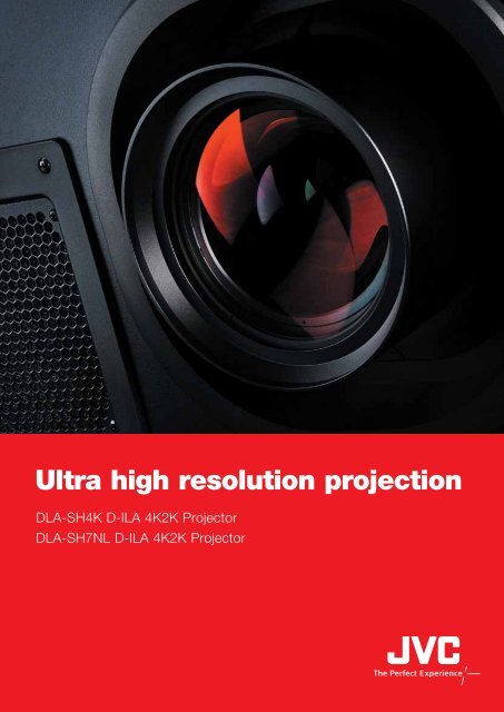 Ultra high resolution projection - Videocation