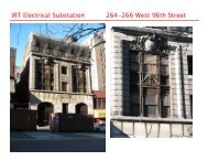 IRT Electrical Substation 264-266 West 96th Street - Landmark West!