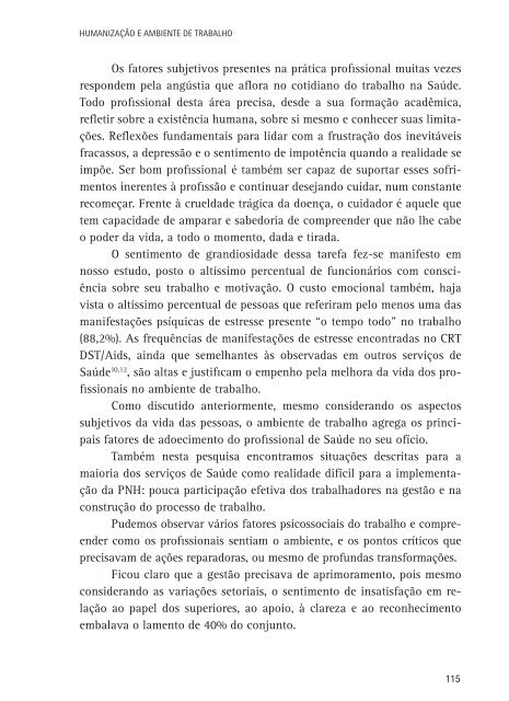 livro humanizaÃ§Ã£o.indd - Secretaria dos Direitos da Pessoa com ...