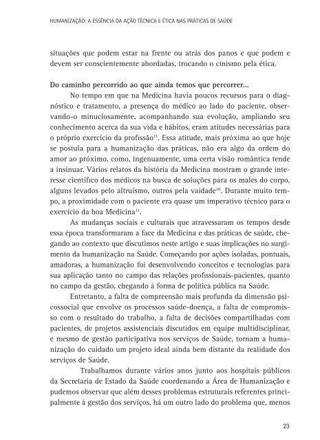 livro humanizaÃ§Ã£o.indd - Secretaria dos Direitos da Pessoa com ...