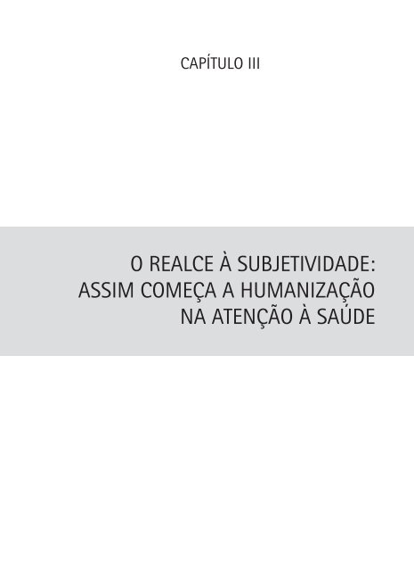 livro humanizaÃ§Ã£o.indd - Secretaria dos Direitos da Pessoa com ...