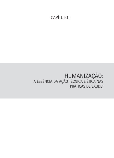 livro humanizaÃ§Ã£o.indd - Secretaria dos Direitos da Pessoa com ...