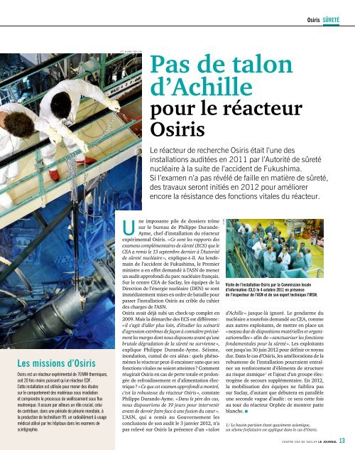 CEAS_lejournal_53 - CEA Saclay