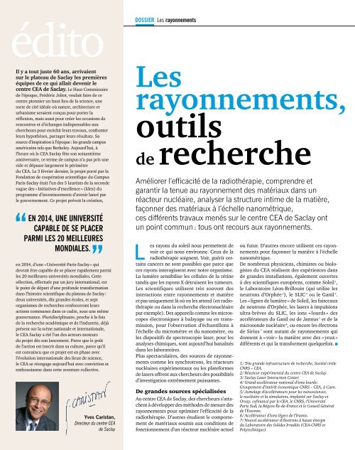 CEAS_lejournal_53 - CEA Saclay